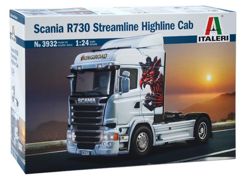 Italeri Масштаб 1/24 Тягач Scania R730 Streamline IT3932