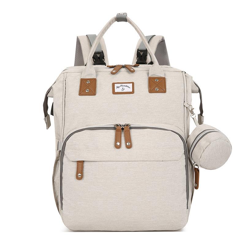New high-end, fashionable mommy bag: a multi-functional, large-capacity, portable diaper bag for mothers, perfect for outings with the baby
