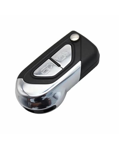 Two-key folding key case for 2009-2017 DS3 shell only no electronic components Silver Black