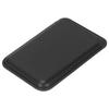 Magnetic Wallet PU Leather Holds Up to 2 Cards Cell Phone Card Holder for Most of Smart Phones Black