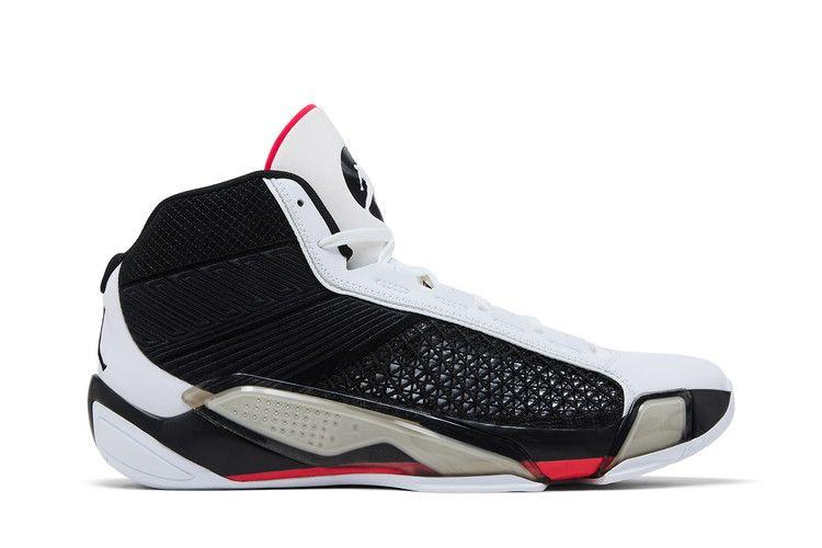 Men's Sneakers Jordan 38 PF Fundamentals (White Sole) White/Black-Siren Red