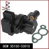 Новый Произведено в Китае OEM 35150-33010 35150 33010 0280140570 556075 Клапан управления холостым ходом подачи воздуха для HYUNDAI COUPE 2001-2009 KIA