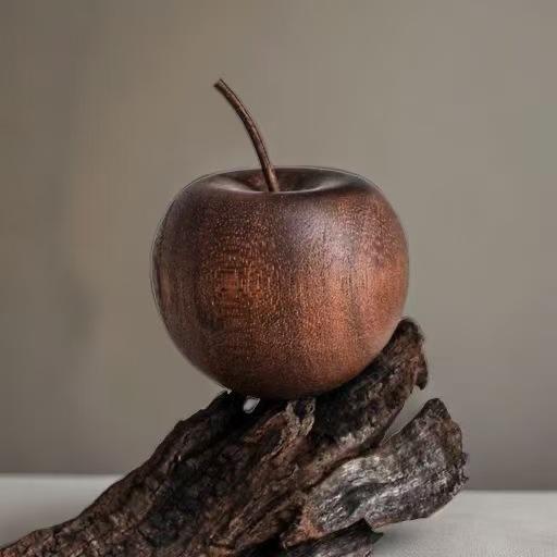 Natural Wood Apple Aroma Diffuser, Long Lasting Scent Diffuser for Home Car, Decorative Craft, Christmas Gift for Her