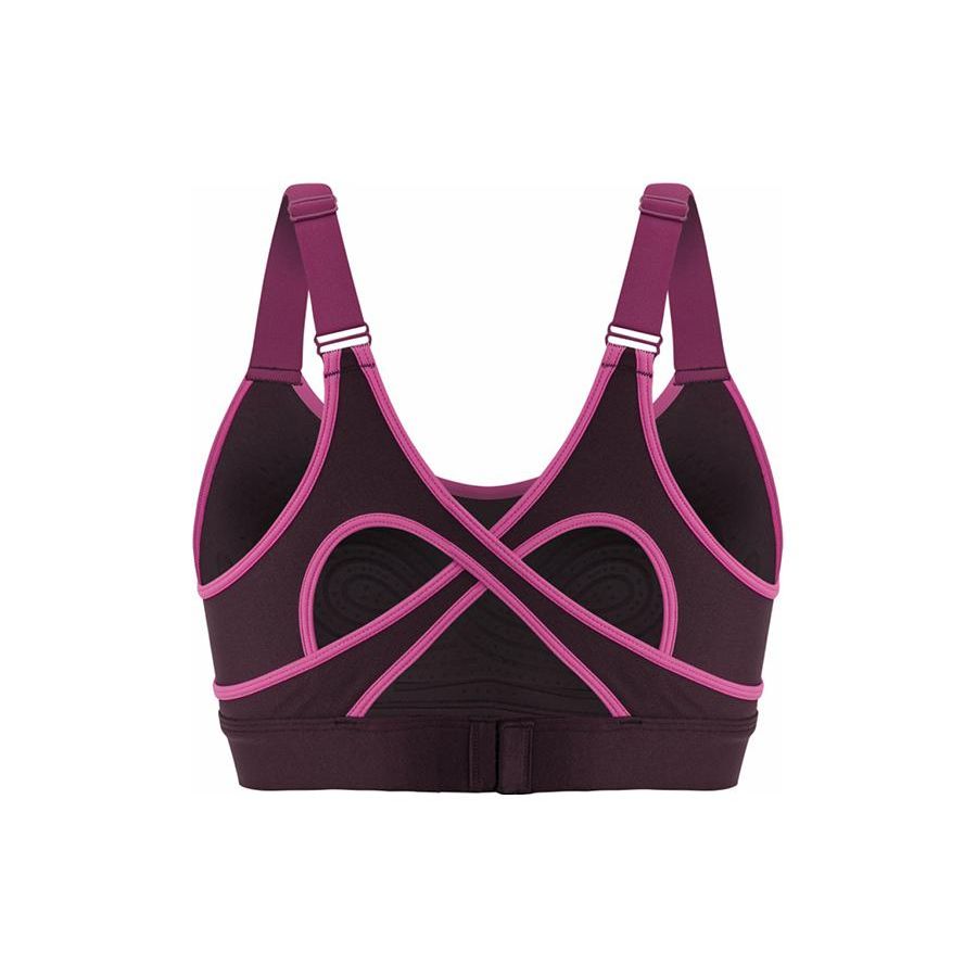 Under Armour Infinity High-Intensity Crossback Sports Bra Women Underwear Rock-Purple 1376882-572