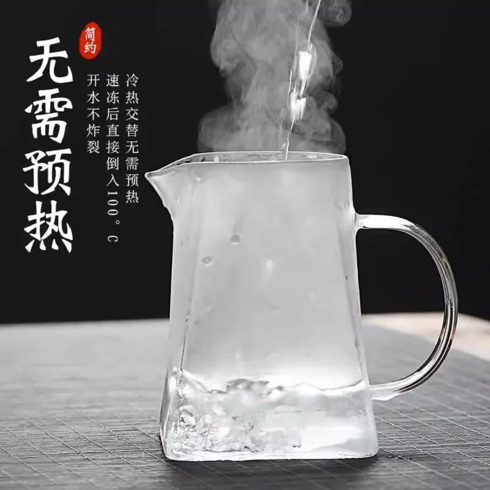 Чайник из термостойкого боросиликатного стекла с ситечком из нержавеющей стали для домашнего хозяйства, для приготовления чая, летней и зимней посуды