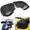 Motorcycle Handlebar Gloves Windproof Winter Warm Velvet Covers For Motorcycle Scooter Electric Vehicles