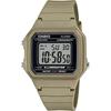 Стандартные цифровые мужские часы Casio W-217H-5AV 50м водонепроницаемые, цвет хаки