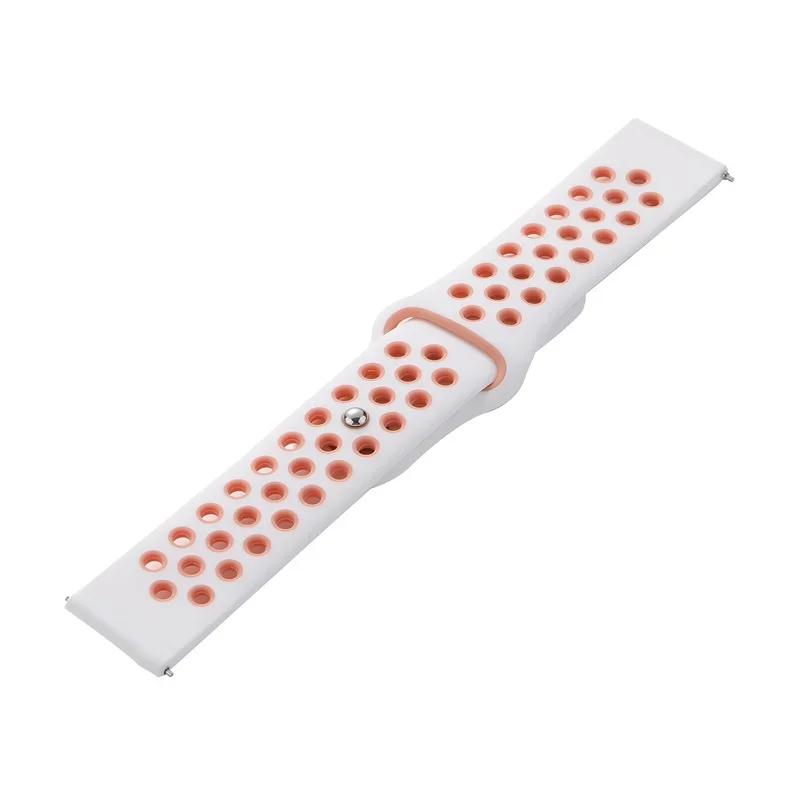 20mm For Samsung Galaxy Watch 6 5 Pro/4/4 Classic/3 46mm/42mm/40mm/44mm Silicone 22mm Watch Strap Sport Bracelet Active 2 Band