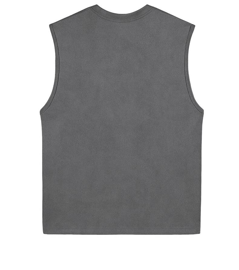 Hipanda Panda American High Street Graffiti Design Loose Tank Top