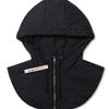 OIOI COLLECTION Zip-up Woven Balaclava [BLACK]