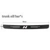 Carbon Fiber Car Sticker Protector Strip Auto Door Sill Waterproof Protect Film For Hyundai N LINE I30 I20 Sonata Accent Tucson Elantra