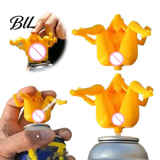 3D Printed Squirter 2Pcs Human Body Squirter, Spray Can Nozzle Attachment, Paint Attachment Bottle Decorative Tip Replacement, Prank Gag Gift