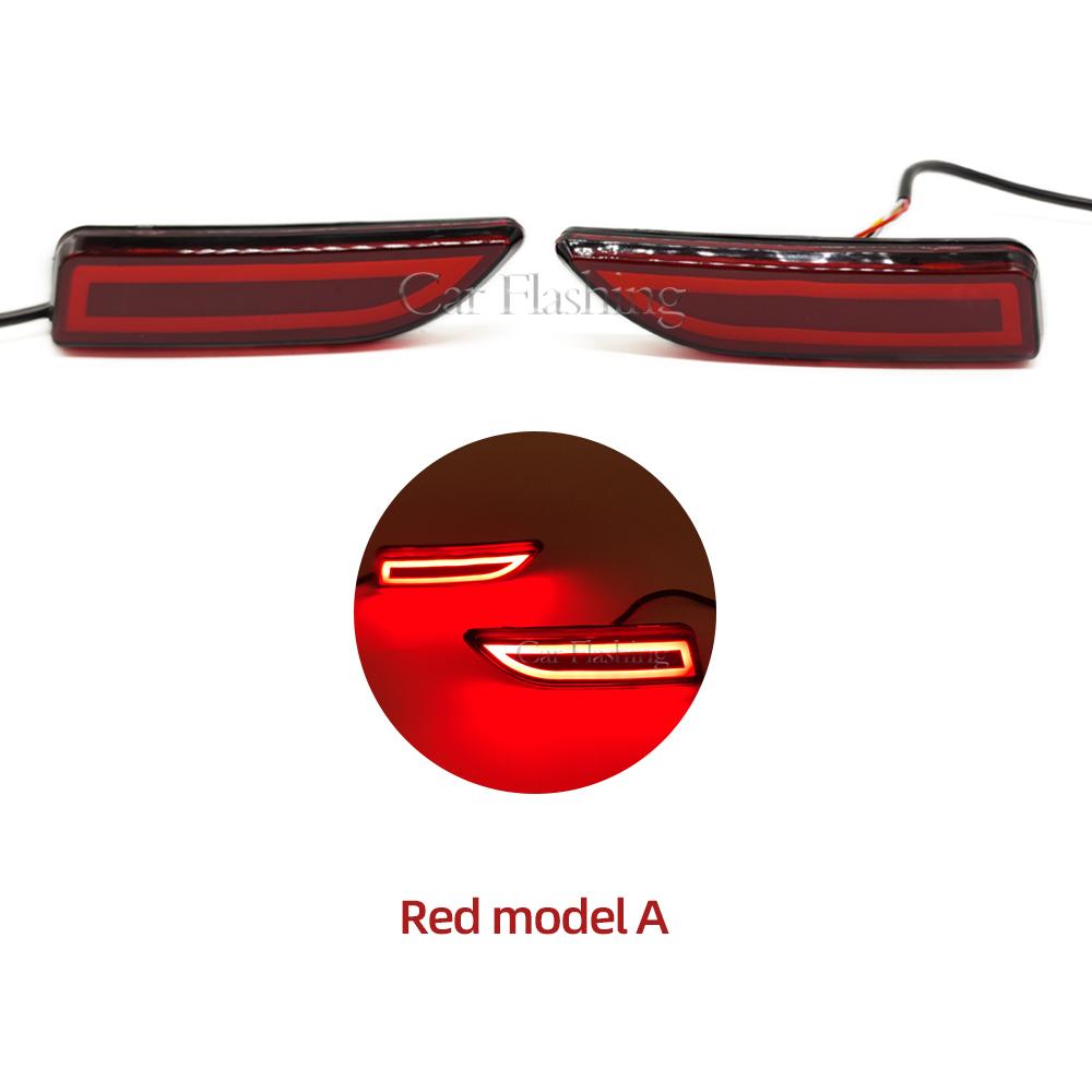 Car Rear Bumper Reflector Light For Toyota Corolla 2011 2012 2013 For Lexus CT200h Sequential Turn Signal Brake Lamp