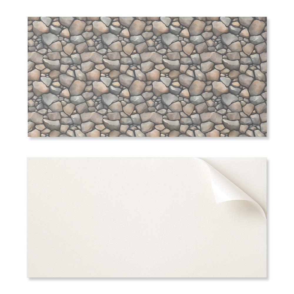Ścienne Kafelki Pcv Samoprzylepne Wzór Kamienistej Tekstury 10X40X20 Cm