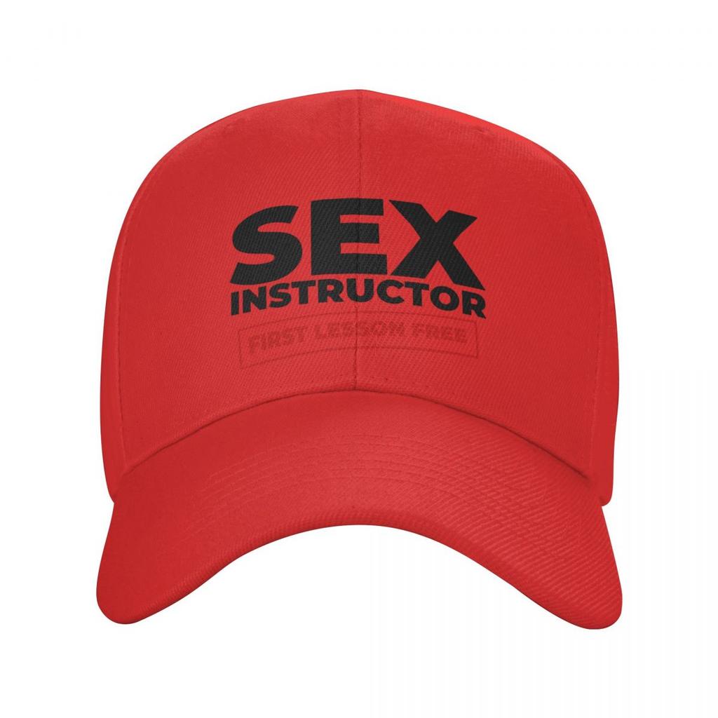 Sex Instructor Baseball Cap for Unisex Women Adjustable Dad Hat Summer Streetwear Snapback Hats