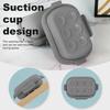 Travel Soap Container Silicone Soap Box Portable Soap Dish  For Travel Hotel