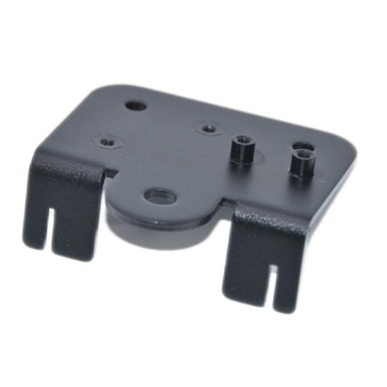 Задняя опорная пластина экструдера 3D для Ender-3 CR10/CR10Pro Сверхпрочная металлическая задняя опорная пластина со шкивом Экструзионная задняя пластина Аксессуары для 3D-принтера