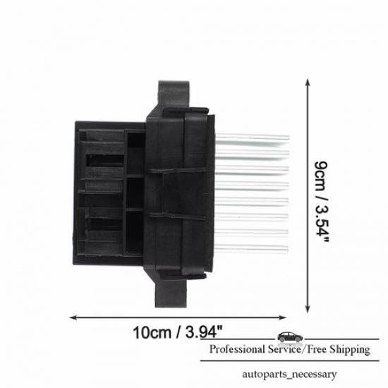 HVAC Blower Motor Fan Resistor For 08-25 Chrysler Dodge Jeep Ram C/V 300 Charger