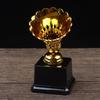 Трофей по бадминтону Золотые пластиковые призы для детских соревнований Наградная медаль Декоративная модель Спортивная игра Игрушка Чемпион
