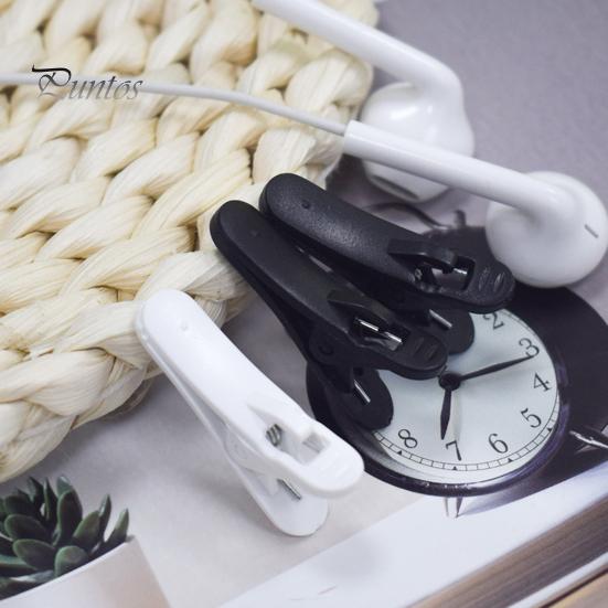 Для наушников 10 шт. мини-портативный вращающийся зажим для кабеля наушников