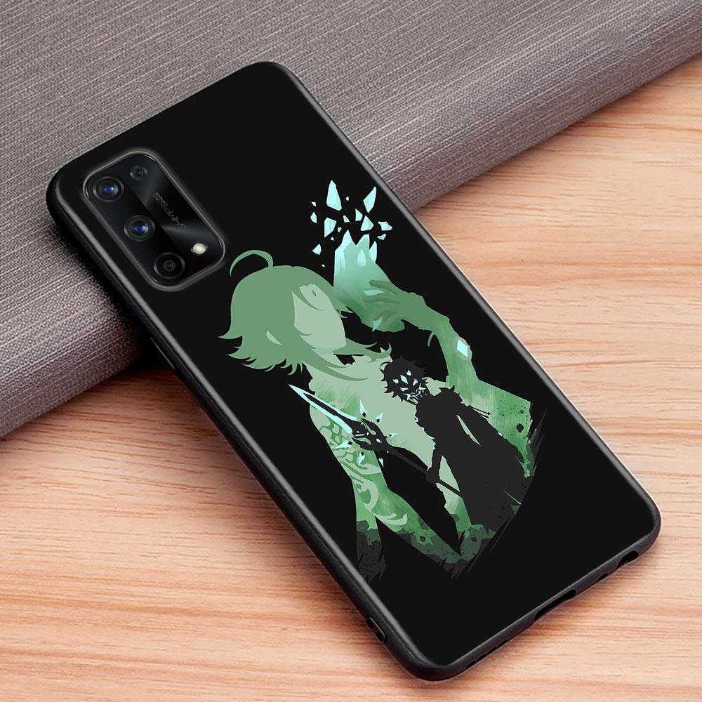 Genshin Impact аниме игровой чехол для телефона для Oppo Realme 8i 8 9 7 6 5 Pro 9i 7i 5i 6i XT 5G чехлы мягкий силиконовый чехол Realme 8Pro