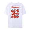 Винтажные футболки с графикой помидоров Итальянская рубашка Pomodoro Милые эстетичные футболки с овощами Женские летние Топ в стиле Cottagecore Streetwear