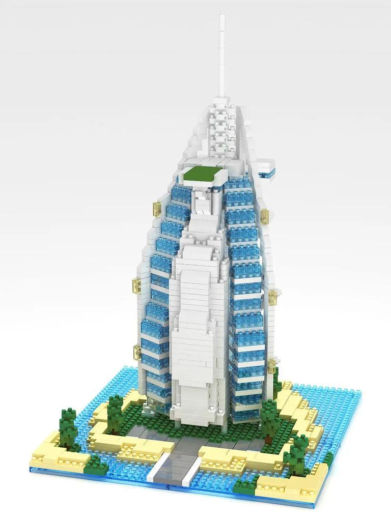Yz Mini Blocks Architecture Pisa World Landmark Building Bricks Louvre Lovely Toys Eiffel Tower Model Castle For Children Gifts