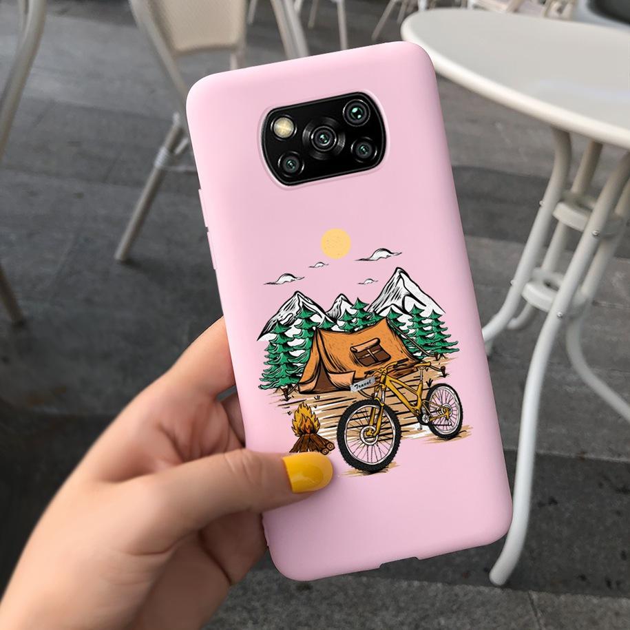 Чехол для Poco X3 Pro Силиконовый Мягкий Задняя крышка телефона Для Xiaomi Poco X3 NFC Популярные Fundas Для Xiomi Mi Poco X3 X 3 X3NFC X3Pro Coque