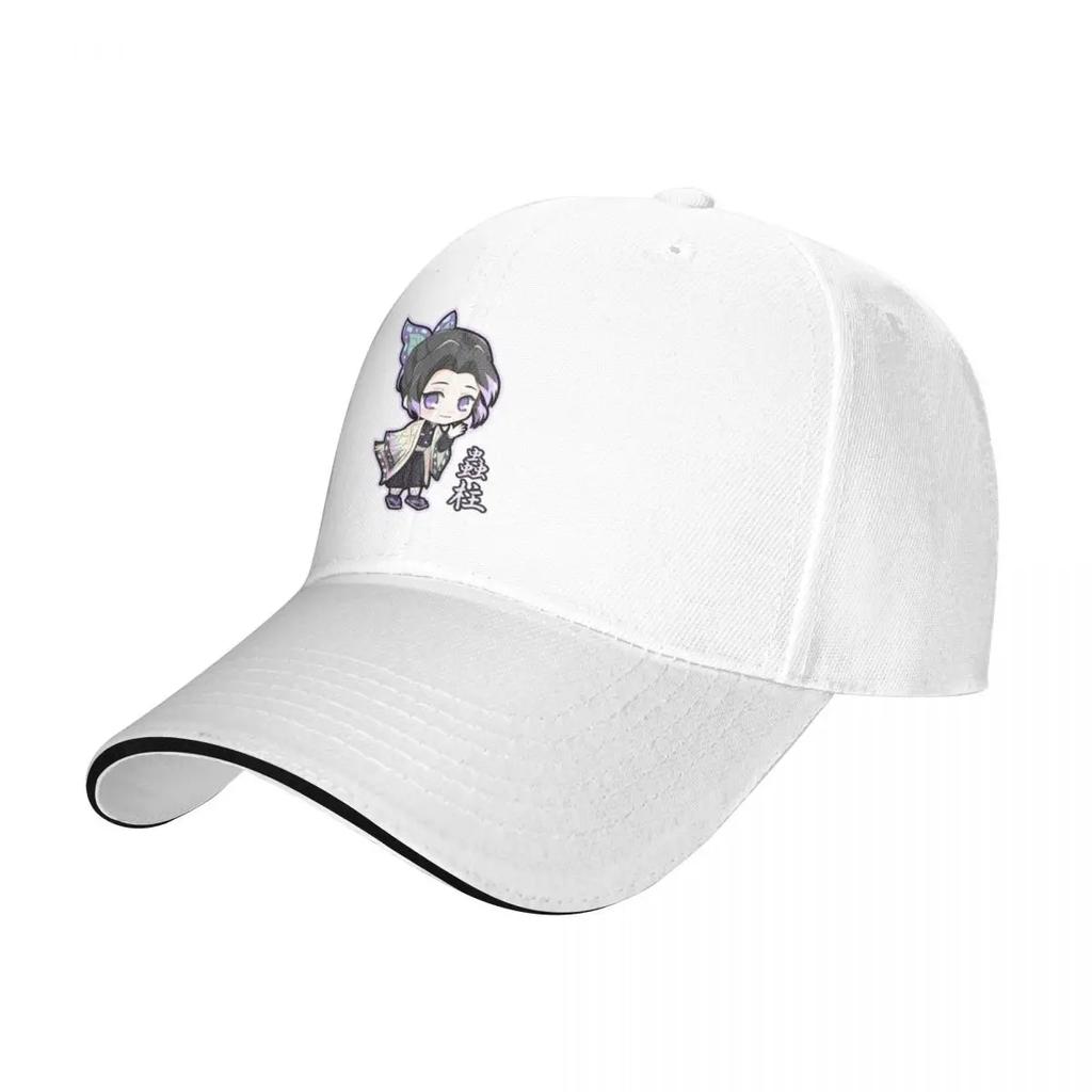 Shinobu Kocho Demon Slayers Baseball Cap Fashion Japanese Anime Sandwich Cap Men Women Adjustable Dad Hat Activities