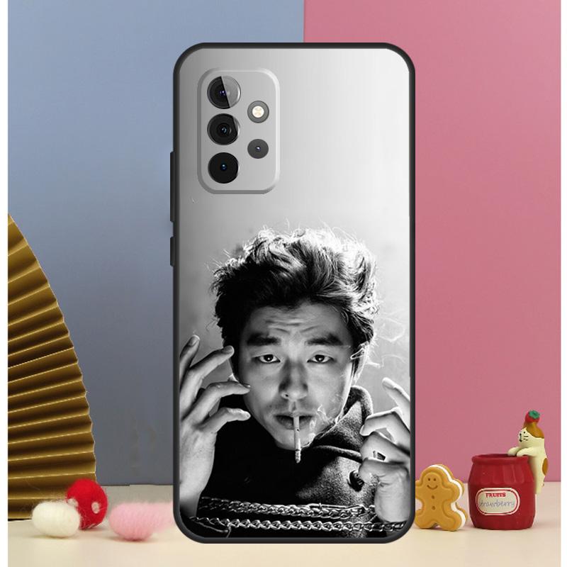 Чехол для Samsung Galaxy A53 A33 A52 A32 A22 A12 A13 A23 A51 A71 A14 A34 A54 A15 A25 с изображением Gong Yoo (Kpop)