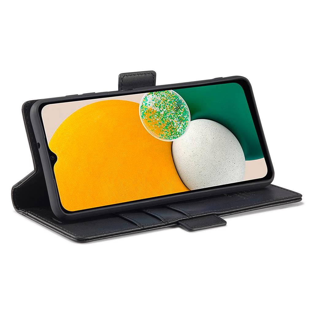 LC.IMEEKE Чехол для телефона для Samsung Galaxy A14 4G/5G, Полная защита, откидная кожаная обложка для телефона, подставка, кошелек