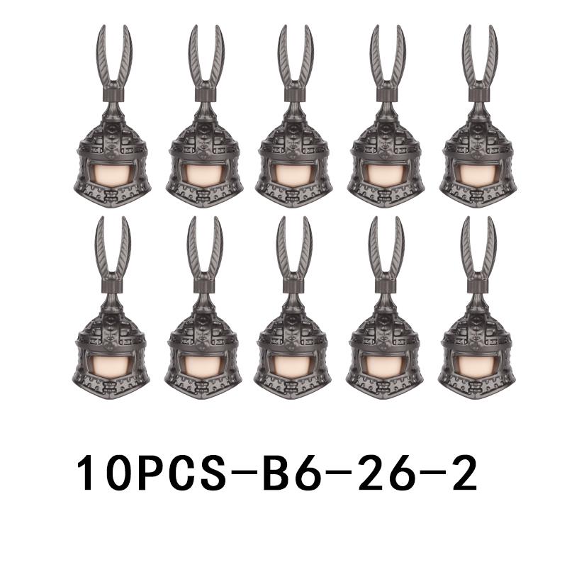 Средневековый военный замок, рыцарские доспехи, строительные блоки, наплечники, аксессуары для доспехов, Красный Лев, Черный Орел, оружие, конструктор, игрушки.