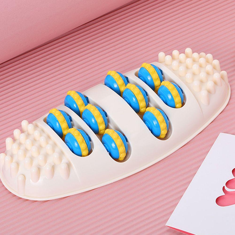 Массажный коврик, массажер, инструмент, 3D ролик шиацу, массажный ролик для ног, роликовое колесо, акупунктурная точка