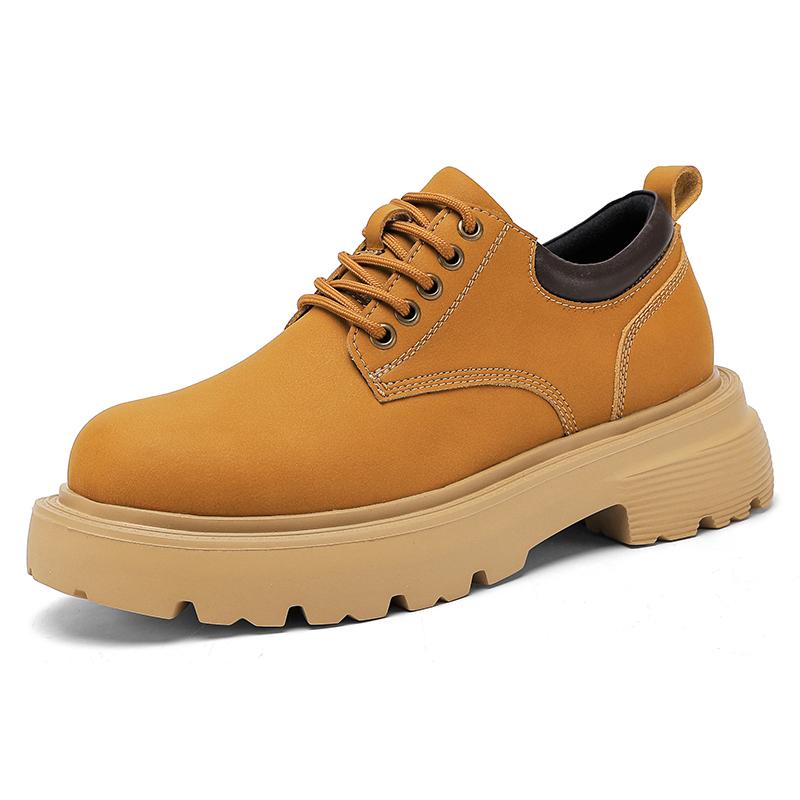 Fashion Luxury and Trendy Men's Thick Soled Shoes Minimalist and High-quality Styles Leisure Party Business and Office Lace Up Shoes
