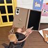 Применимо к чехлу для складного мобильного телефона Samsung Zfold1 трехмерный Троянский конь ультра центральный шарнир с передней рамкой противоударный W11 чехол