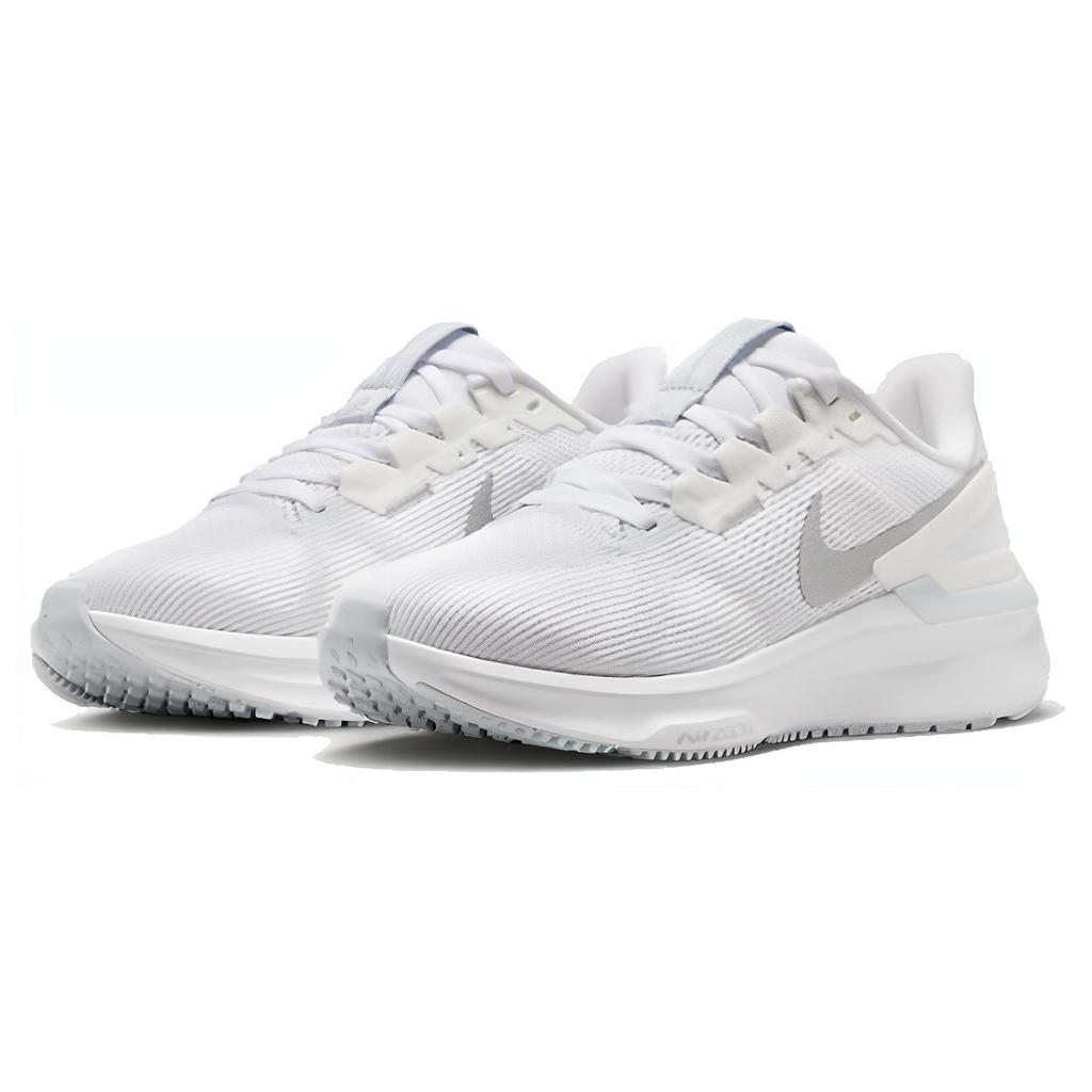 Новые женские кроссовки Nike Zoom Structure 25 Белый/Металлик Серебристый DJ7884-101