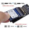 Xiwai NVMe M-Key NGFF B+M 22 x 30 mm to 22 x 42 mm Male-to-Female Expansion Adapter, Compatible with Legion Go ThinkPads.
