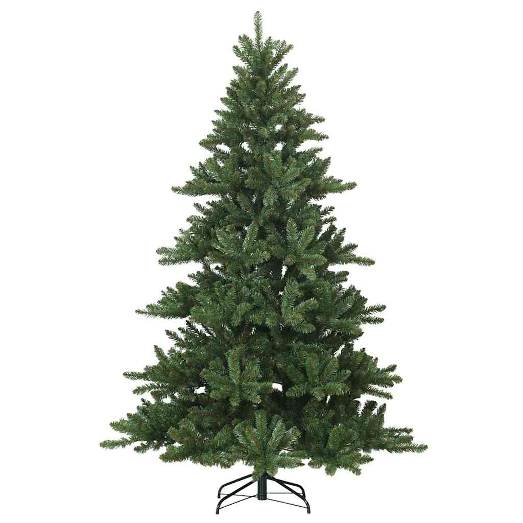 Artificial Foldable Christmas Tree Green 180 cm PVC and Steel