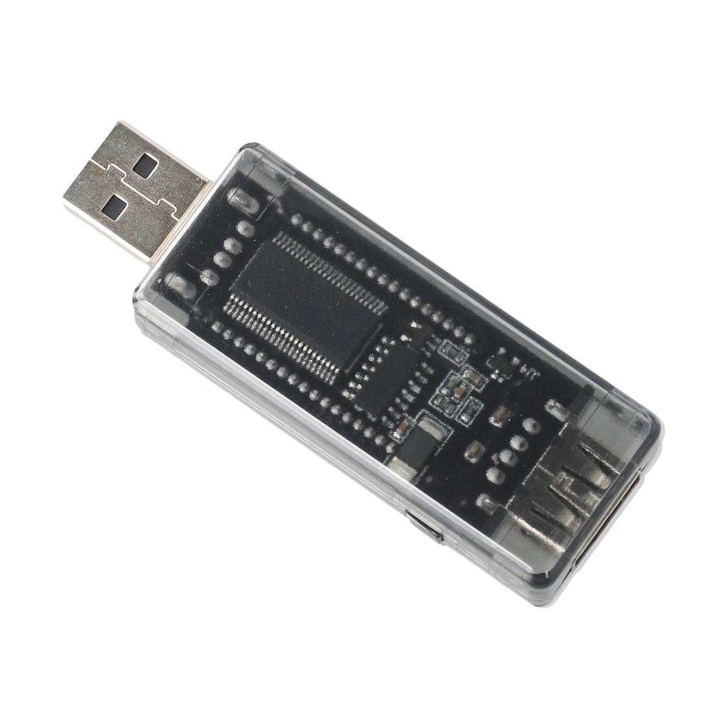 Для USB-устройств USB-амперметр Детектор тока 23 мм Цифровой USB-монитор емкости зарядки Компактный дизайн Диапазон погрешности 1