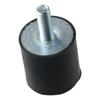 Black Vibration Isolators M6 M8 M10 Thread Cylindrical Shock Absorber Crash Pad Damper Water Pumps