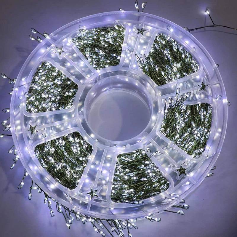 Светодиодная гирлянда на медной проволоке для внутреннего и наружного праздничного декора