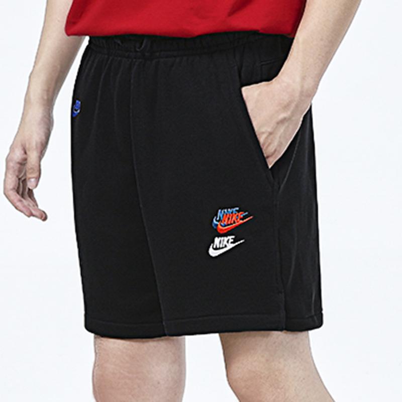 Nike Мужские шорты из французского терри Sportswear Essentials+ Черный DD4683-010