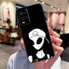Эстетичный Чехол Инопланетянин Для Oppo A94 A54 A40 A60 A80 A98 A78 A18 A38 A58 A16 A76 A96 A17 A77 A74 A57S A15