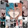Anime Tokyo Revengers Case For Iphone 14 11 13 Pro Max 12 Mini Xr 7 8 Plus Se 2020 Xs 6 6s +Coque Black Soft Phone Bag Cover