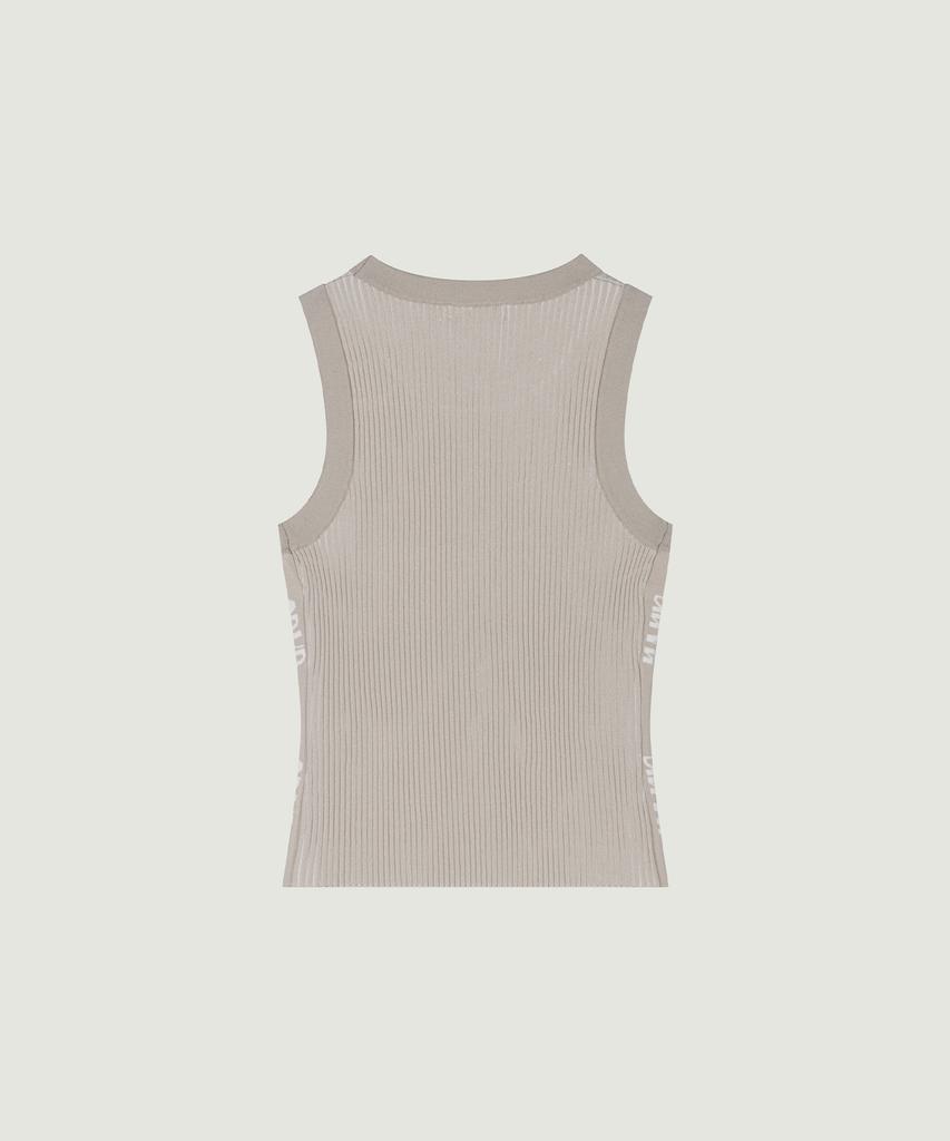 GROVE Remi Rib Sleeveless Knit (Beige)