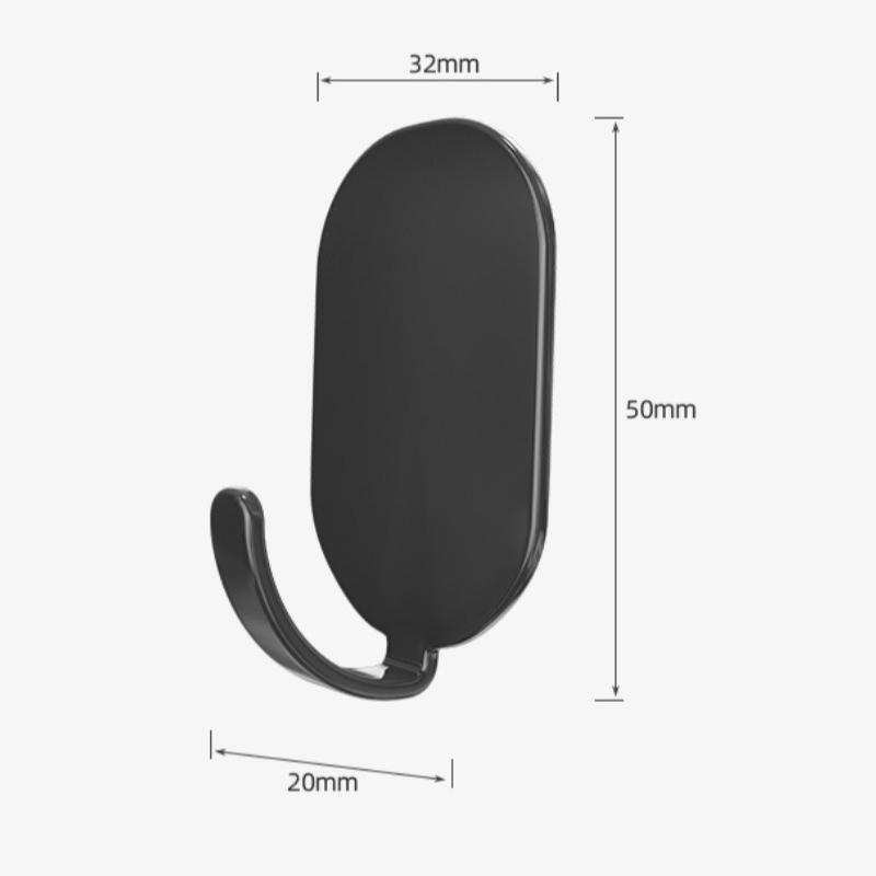 5 шт. Магнитный крючок для холодильника без перфорации, бытовой крючок на заднюю сторону двери, многофункциональный, утолщенный, с сильной присоской, многоразовый