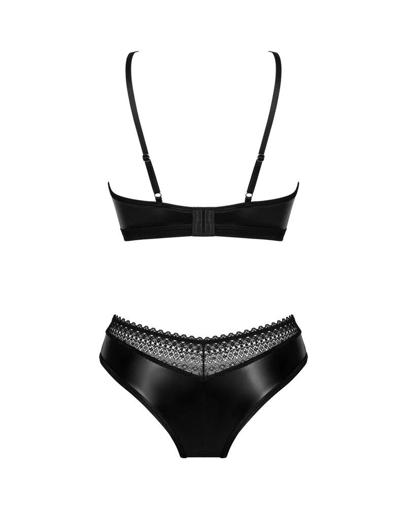 Obsessive - Sexy 2-Piece Norides Set Black XL/2XL