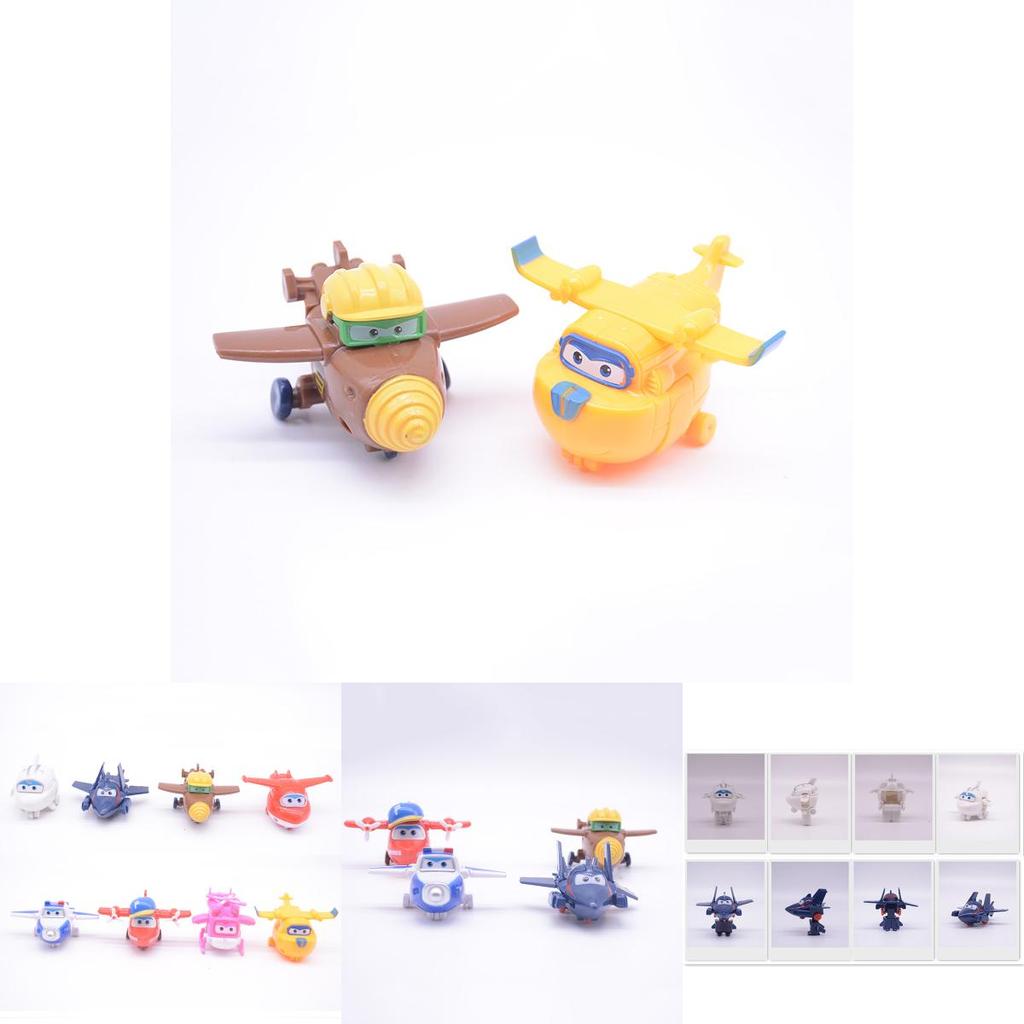 Игрушки Супер Крылья Мини Самолеты Разноцветные Трансформирующиеся Самолеты Роботы Подарки Для Детей**