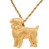 Brussels Griffon Made In England Art Dog Pendant Necklace Collection (Rough Coat)