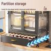 Multifunctional Kitchen Microwave Oven Storage Rack